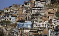 Imagen de una favela en Río de Janeiro, del proyecto Las mujeres son héroes, del fotógrafo francés JR