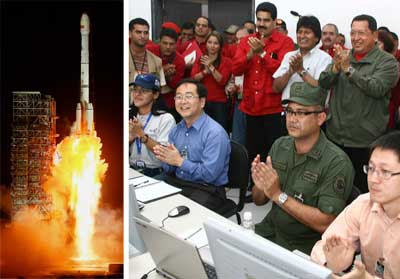 Lanza China satélite venezolano Lanza China satélite venezolano