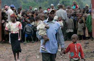 Llega la ayuda humanitaria a Congo