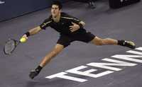 El serbio Djokovic se impuso al ruso Nikolay Davydenko y lo dejó fuera del torneo de Shangai