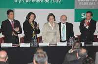 La titular de la Secretaría de Relaciones Exteriores, Patricia Espinosa, durante la 20 Reunión de Embajadores y Cónsules