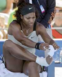 Serena Williams está totalmente recuperada de una lesión y ganó su primer duelo de 2009