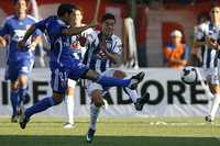 Marcelo Díaz, del conjunto andino, fue el verdugo de los Tuzos al anotarles el gol del triunfo