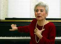 "Para mí, tocar el piano es una acto orgánico", expresó María Teresa Rodríguez