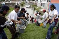 El año pasado se inundó la unidad habitacional La Azucena, construida sobre un cauce natural en el municipio de El Salto, Jalisco
