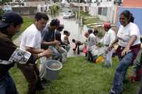 El año pasado se inundó la unidad habitacional La Azucena, construida sobre un cauce natural en el municipio de El Salto, Jalisco