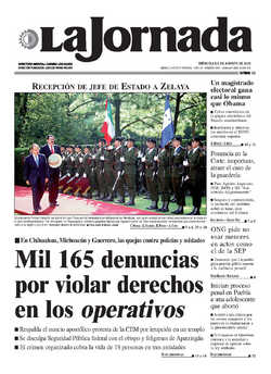 Portada de 2009/08/05. Seleccione para ir a esta edición.