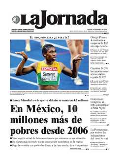 Portada de 2009/08/20. Seleccione para ir a esta edición.