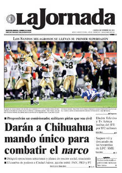 Portada de 2010/02/08. Seleccione para ir a esta edición.