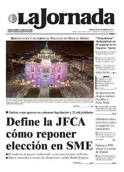 Portada de 2010/11/20. Seleccione para ir a esta edición.