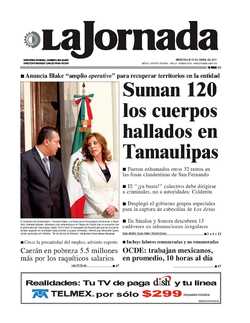 Portada de 2011/04/13. Seleccione para ir a esta edición.