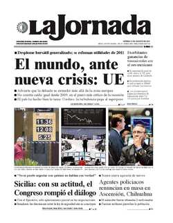 Portada de 2011/08/05. Seleccione para ir a esta edición.