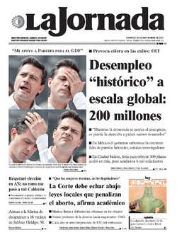 Portada de 2011/09/25. Seleccione para ir a esta edición.