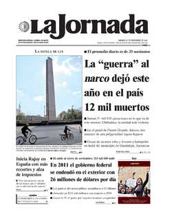 Portada de 2011/12/31. Seleccione para ir a esta edición.