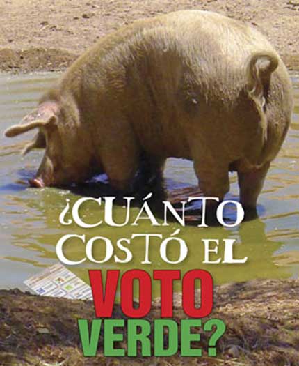 ¿Cuánto costó el voto verde?