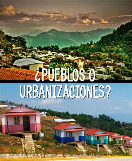 ¿Pueblos o urbanizaciones?