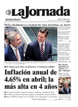 Portada de 2013/05/10. Seleccione para ir a esta edición.