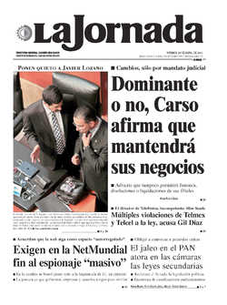 Portada de 2014/04/25. Seleccione para ir a esta edición.