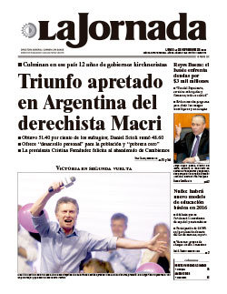 Portada de 2015/11/23. Seleccione para ir a esta edición.