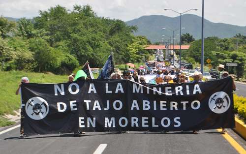 Exigen a la SE cancelar concesiones mineras en Morelos