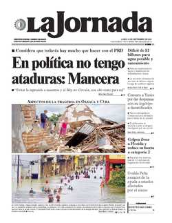 Portada de 2017/09/11. Seleccione para ir a esta edición.