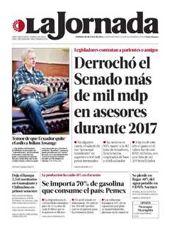 Portada de 2018/07/29. Seleccione para ir a esta edición.