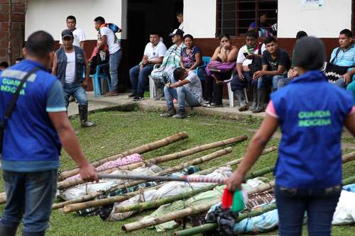 Indígenas y Bogotá se acusan por explosión que causó ocho muertos