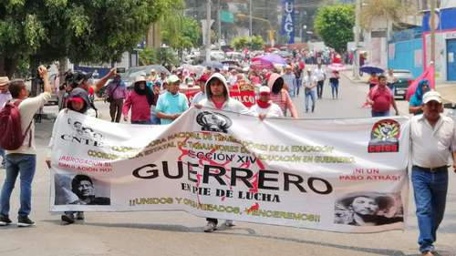 Abrogación de la reforma educativa, exigen en Chiapas, Oaxaca y Guerrero