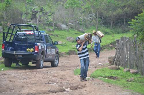 Sinaloenses desplazados piden ayuda a ONU y GN