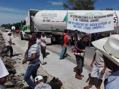 Tilzapote: amagan con demoler edificios por disputa agraria