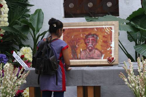 Oaxaca se vuelca y rinde tributo al pintor; "nos deja huérfanos"