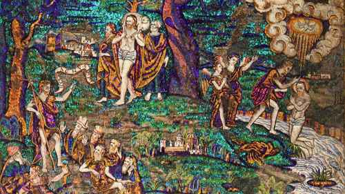 Museo parisino expone excepcional mosaico de arte plumario mexicano del siglo XVI