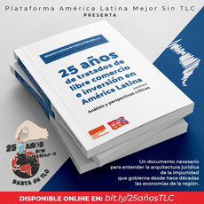Presentación del libro “25 años de tratados de libre comercio e inversión en America Latina”