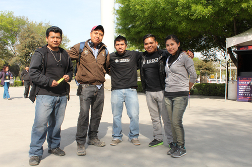 Jóvenes indígenas universitarios. Luis Fernando García Alvarez, 2015