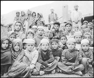 llegada de niños españoles al puerto de Veracruz, 1937.