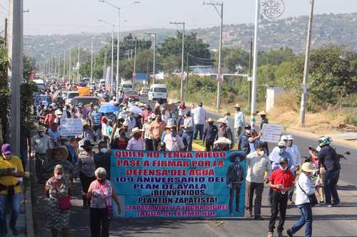 
<br>Marchan mil contra termoeléctrica en Morelos y en defensa del agua