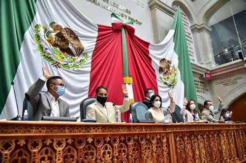 El gobierno del estado de México, encabezado por Alfredo del Mazo, solicitó al Congreso local aprobación para contraer el siguiente año deuda pública hasta por 13 mil 500 millones de pesos, el monto más alto de que se tenga registro. La fotografía fue tomada del portal de la 60 Legislatura mexiquense