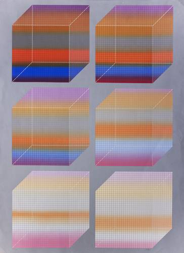 La exhibición está disponible en la plataforma Flickr del recinto. En la imagen, Mutación, 1983, de Arnaldo Coen. Serigrafía (5/150).