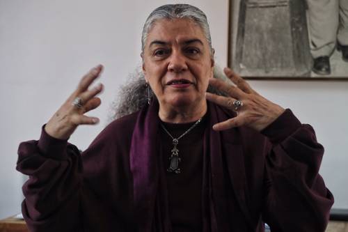 Elvira Concheiro Bórquez rindió anoche protesta como encargada de la Tesorería de la Federación.