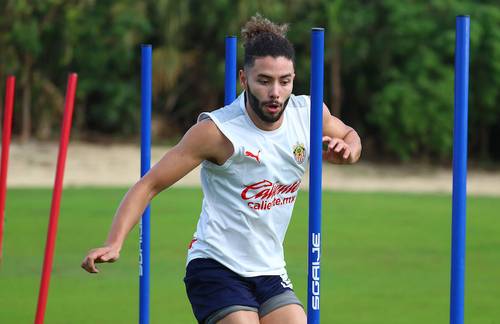 César Chino Huerta señaló que está muy contento de regresar a las Chivas tras estar a préstamo con el Mazatlán FC