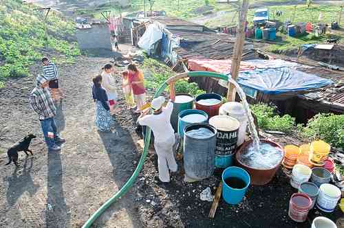 
<br>FAO: 39% de la población habita zonas donde hay escasez de agua