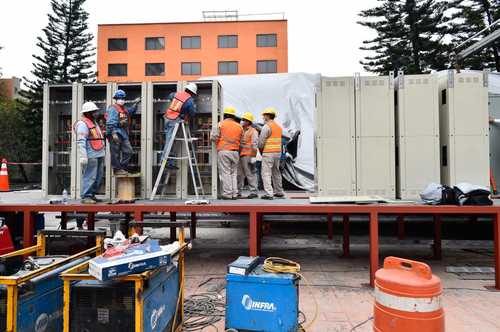 En conferencia de prensa, la dirección del Metro informó que concluyó la instalación de los interruptores para energizar las líneas 1, 2 y 3, lo que permitirá restablecer el suministro eléctrico el fin de semana.