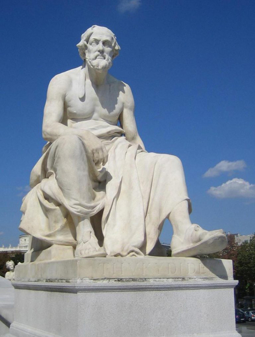 Tucídides, historiador y militar ateniense.
