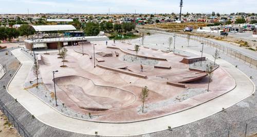 Pista para patinetas en Juárez, Chihuahua, proyecto de 2019.