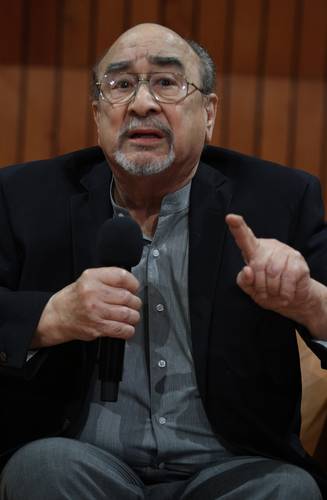 El historiador Alfredo López Austin recibió a finales del año pasado el Premio Nacional de las Artes en el área de Ciencias Sociales y Filosofía. En la imagen, el investigador captado en 2018.
