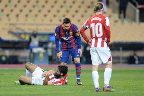 Lio espera conocer su castigo por la agresión contra Villalibre, del Athletic de Bilbao.