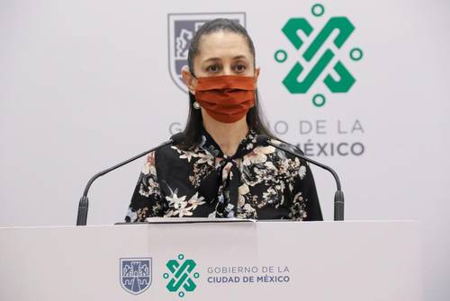 La jefa de Gobierno, Claudia Sheinbaum, señaló que una parte del biológico destinado a la capital será para aplicar la segunda dosis al personal de los nosocomios del sector público.