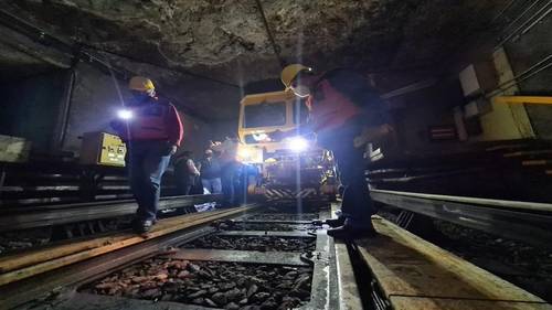 El Sistema de Transporte Colectivo comenzó las pruebas con trenes de la línea 1, luego de reportar que funcionan la totalidad de sus instalaciones y que ya están en operación todas las áreas necesarias para brindar el servicio.