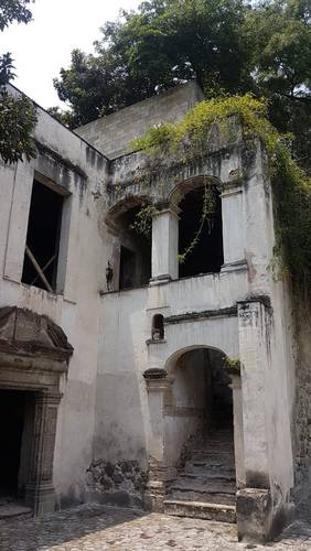 Antigua Ermita Vasco de Quiroga, en los linderos de Chapultepec, antes del remozamiento.