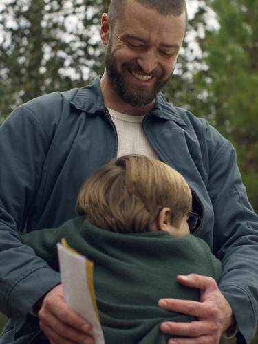 El actor y cantante Justin Timberlake en una escena de la cinta Palmer.